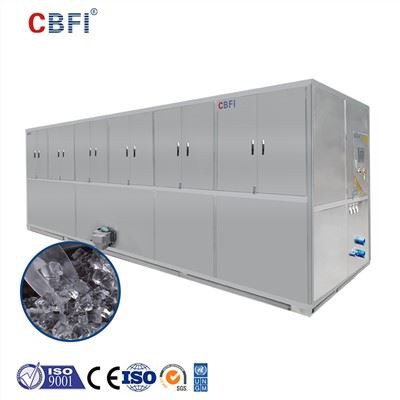 CBFI Commercial Easy Operation ätbar ismaskin för iskuber